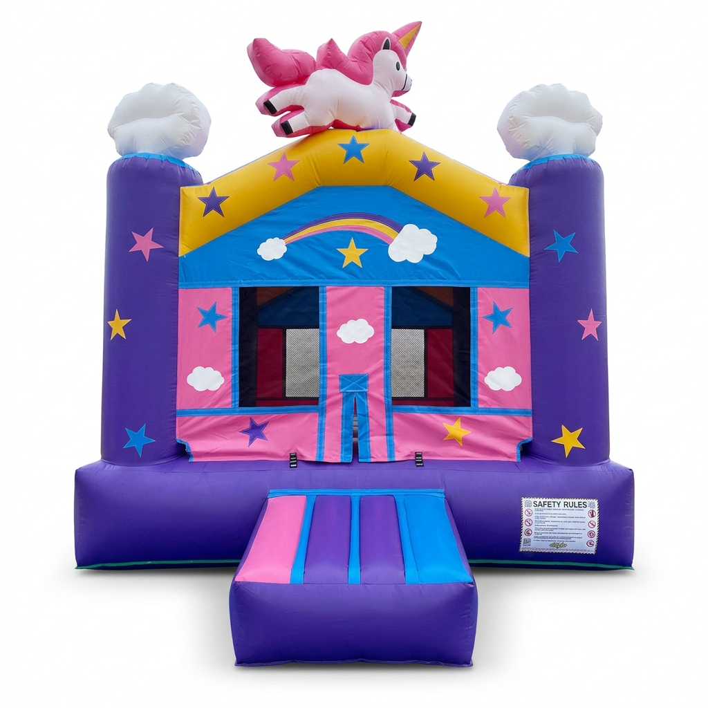 Unicorn Dreams Bouncer — 13×13